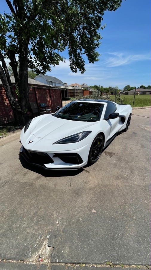 Magic Bubbles Hand Car Wash — Chevrolet Corvette C8